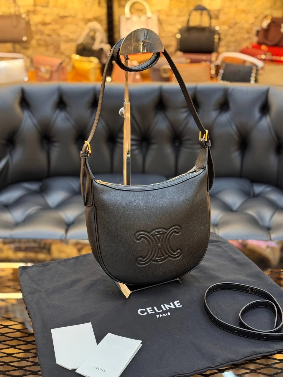 Celine Heloise Bag Black ( Premium ) 