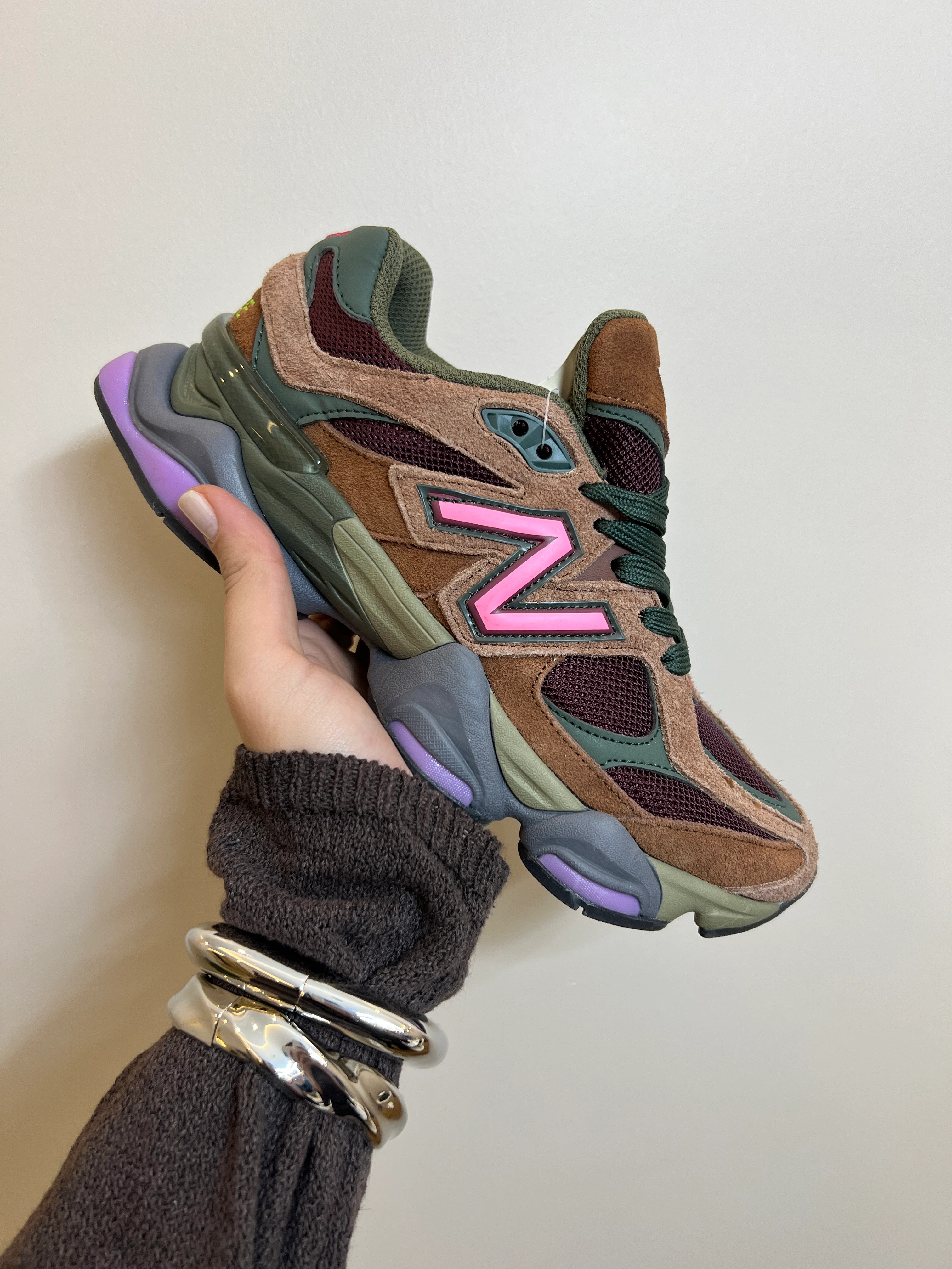 New Balance 9060 Brown Grey ( Dar Kalıp )