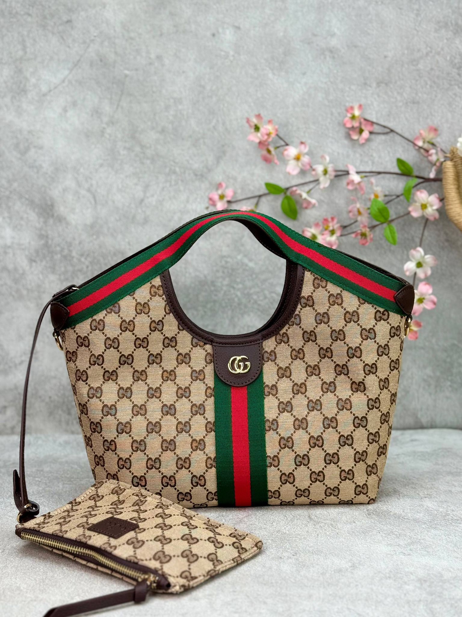Gucci Giglio Small Tote Bag 27x22cm