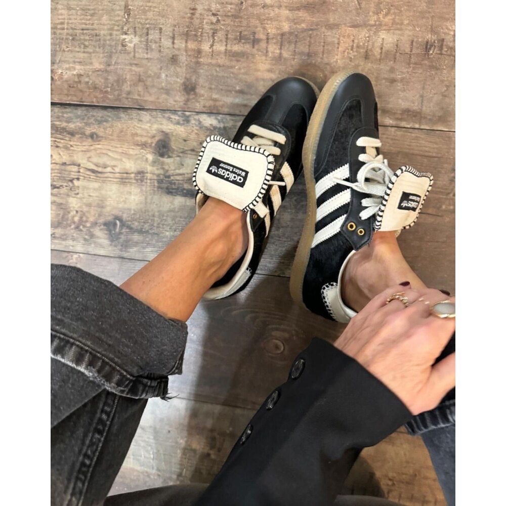 Adidas X Wales Bonner Samba Pony Total Core Black