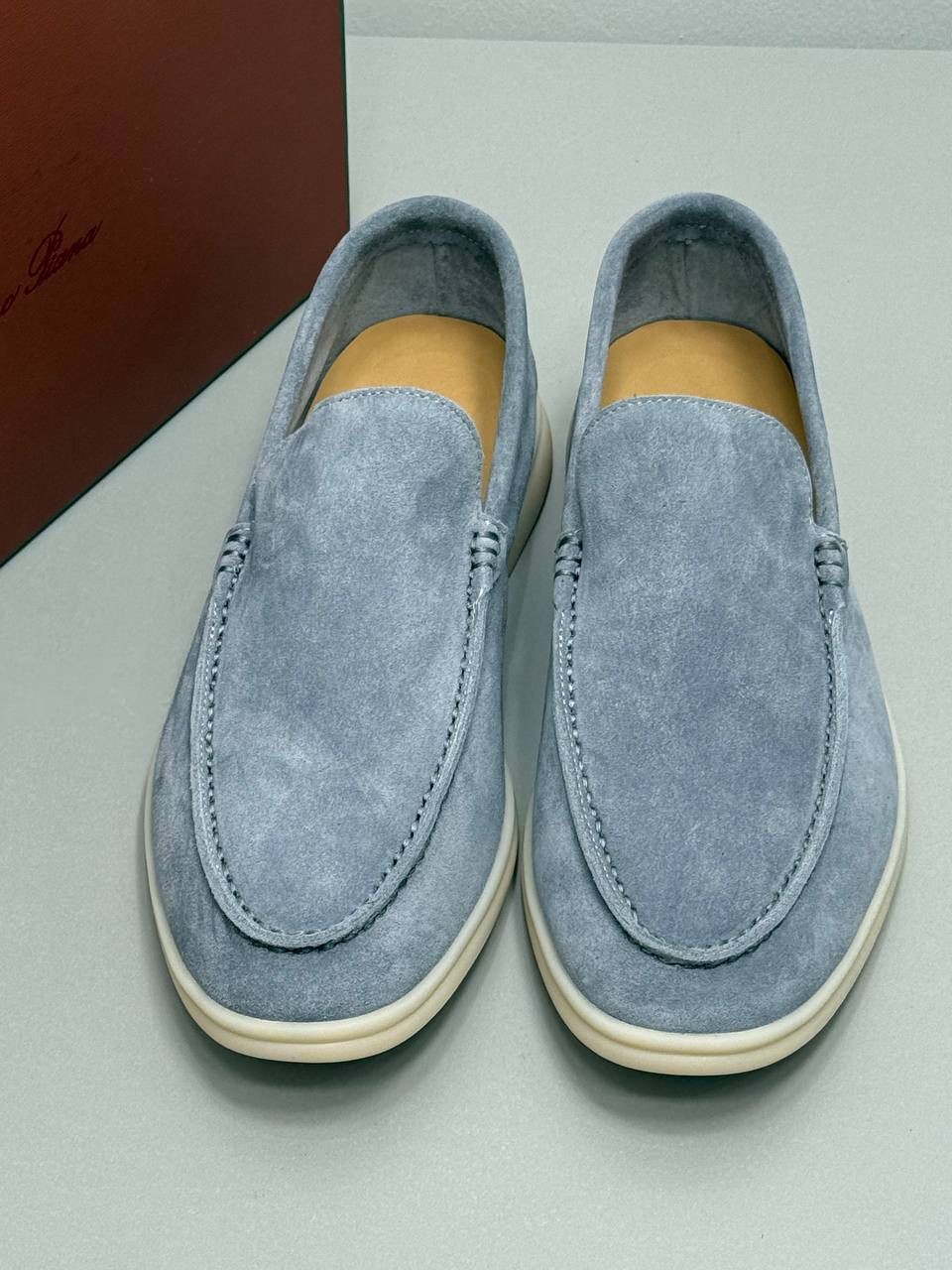 Loro Piana LP Men Süet  Blue ( Premium )