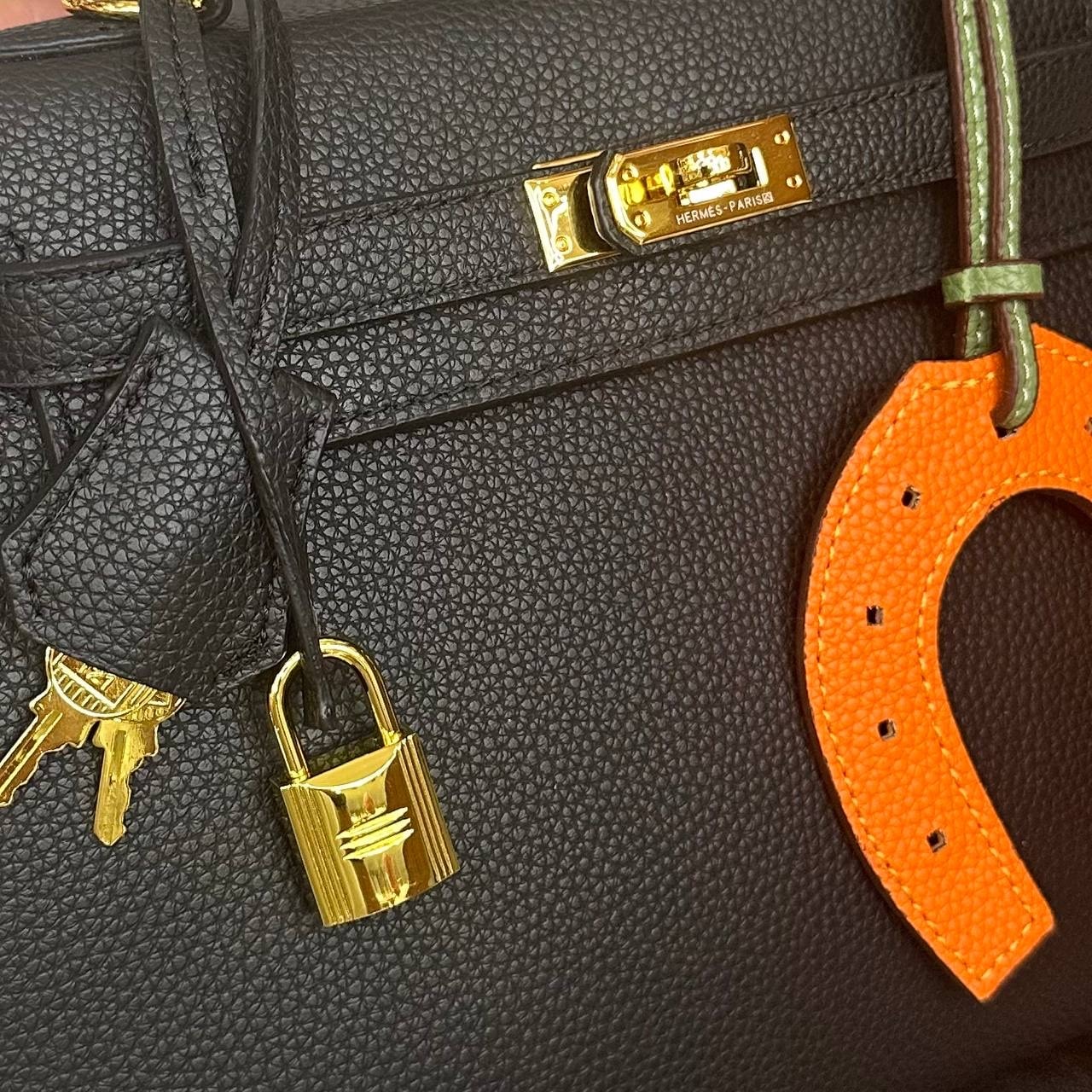Hermes Kelly 25 Lik Black 