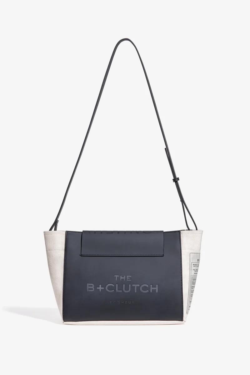 Bonheur Clutch+Bag White