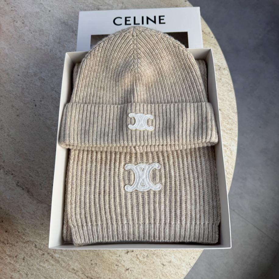 Celine Bere Ve Atkı Takımı