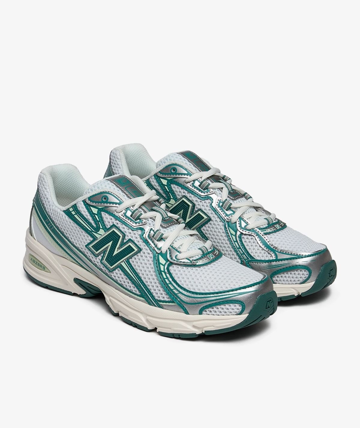 New Balance 740 Green Silver