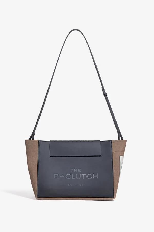 Bonheur Clutch+Bag Brown