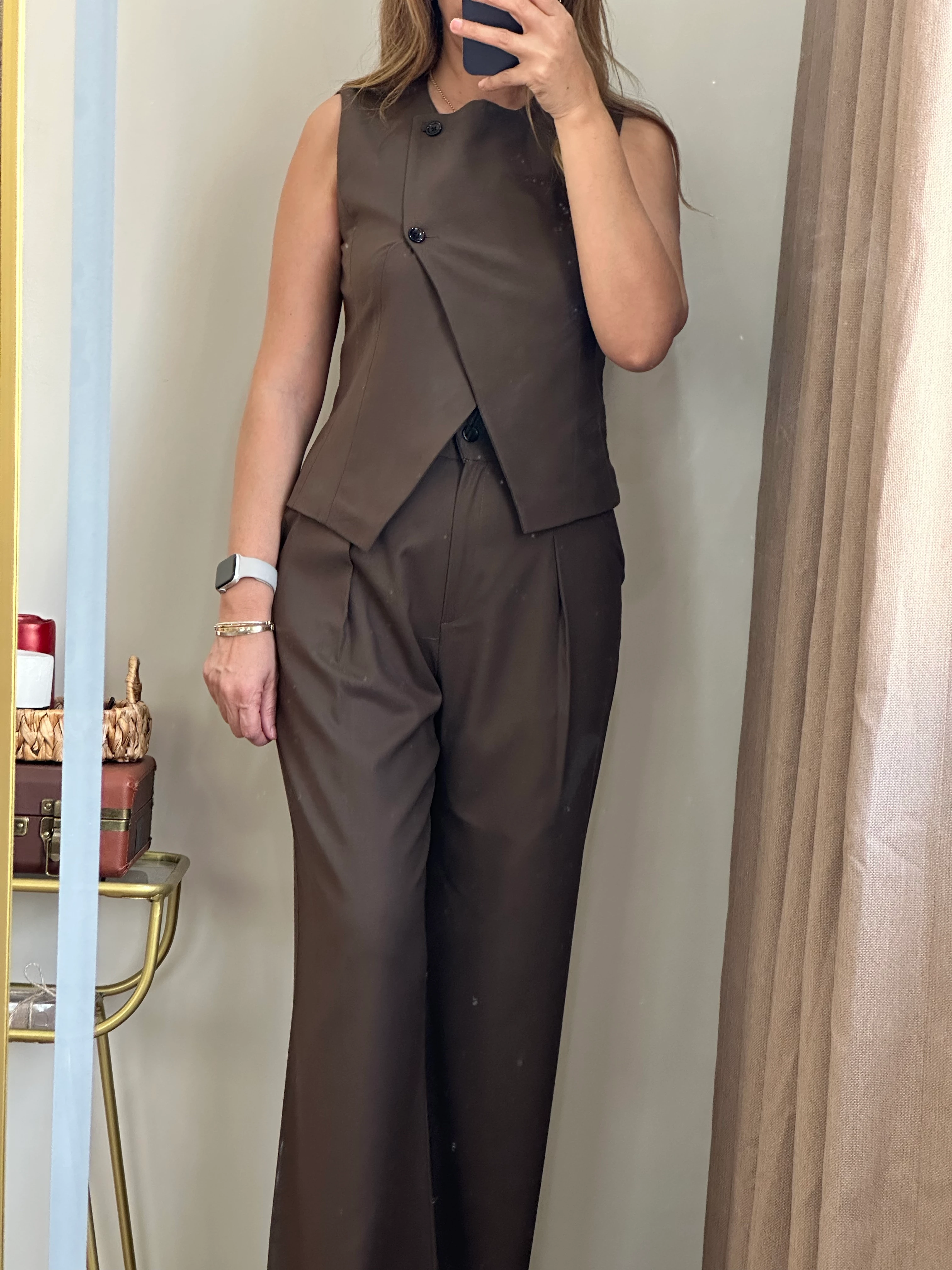 Yelekli Pantolon Takım