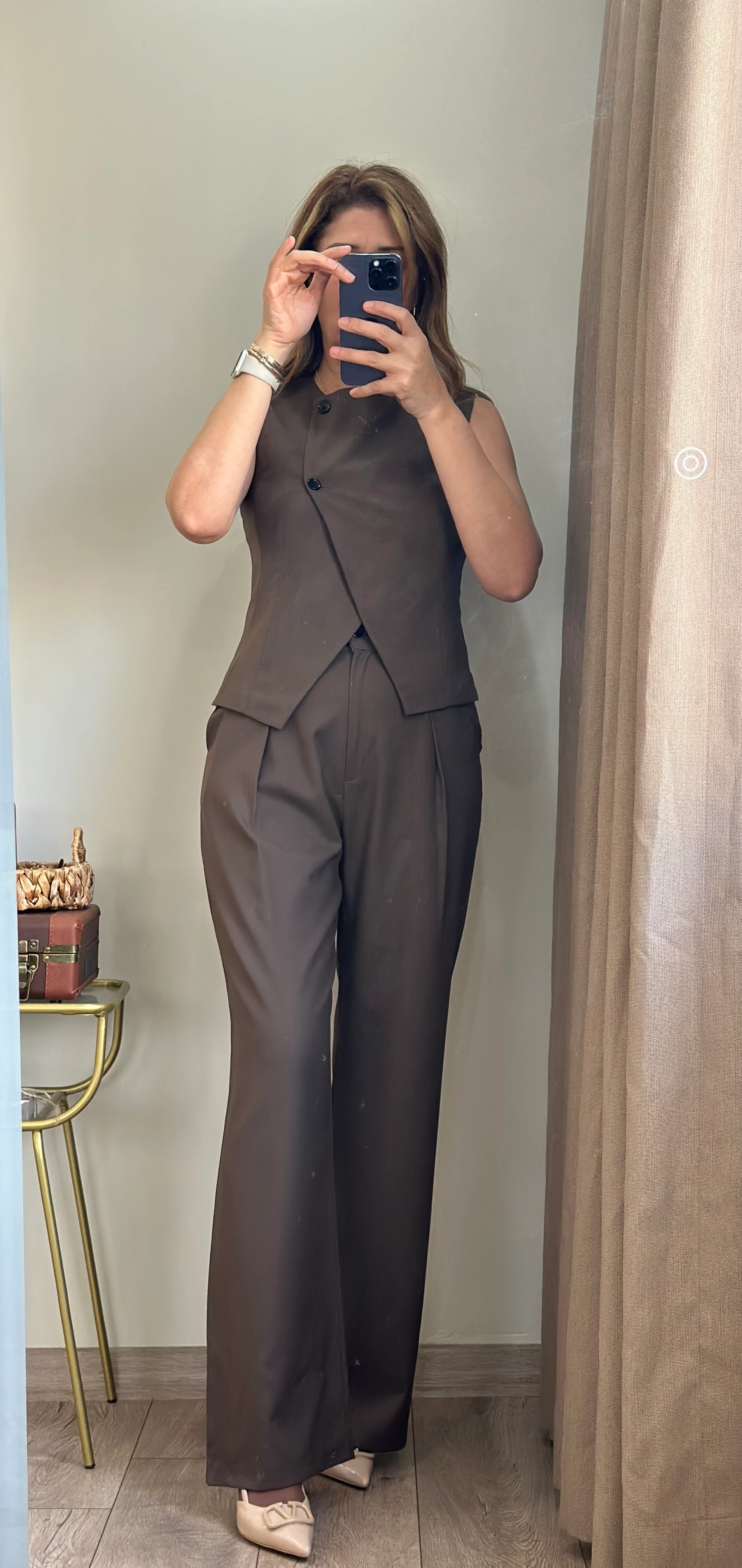 Yelekli Pantolon Takım