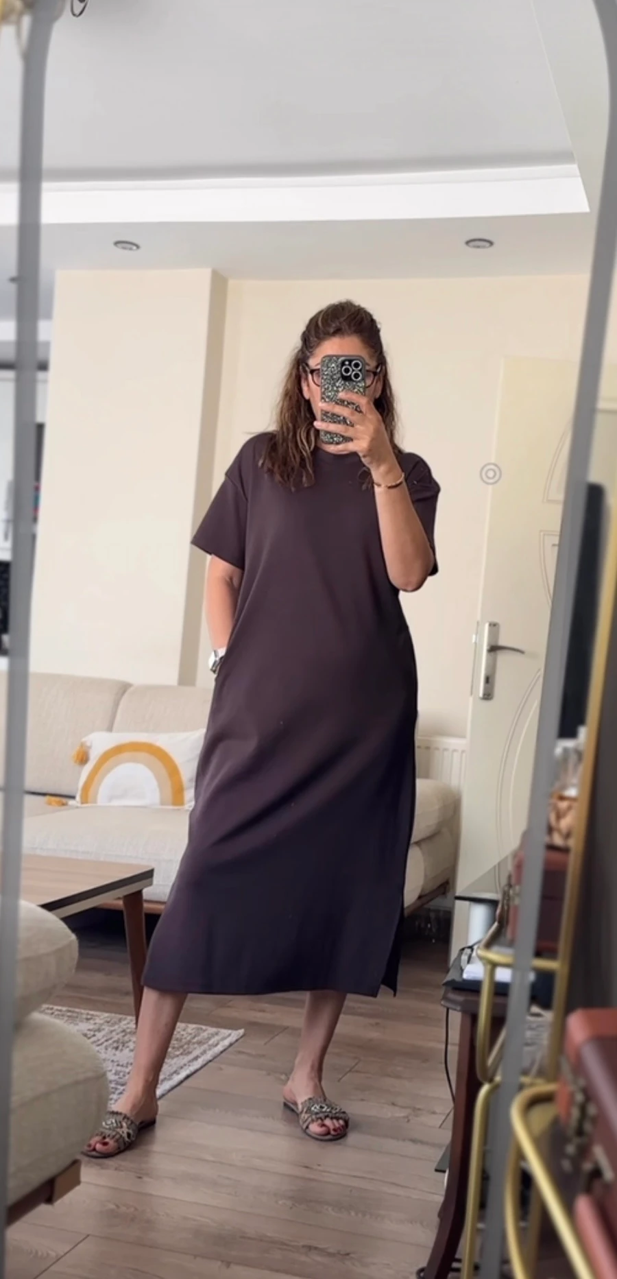 Oversize Modal Elbise