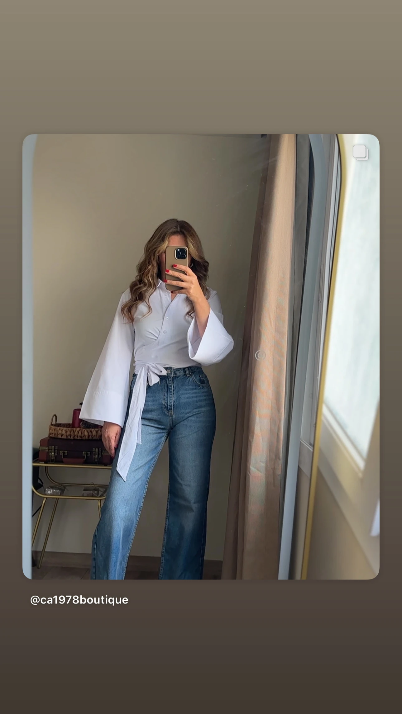 Bağlama Detaylı Gömlek 