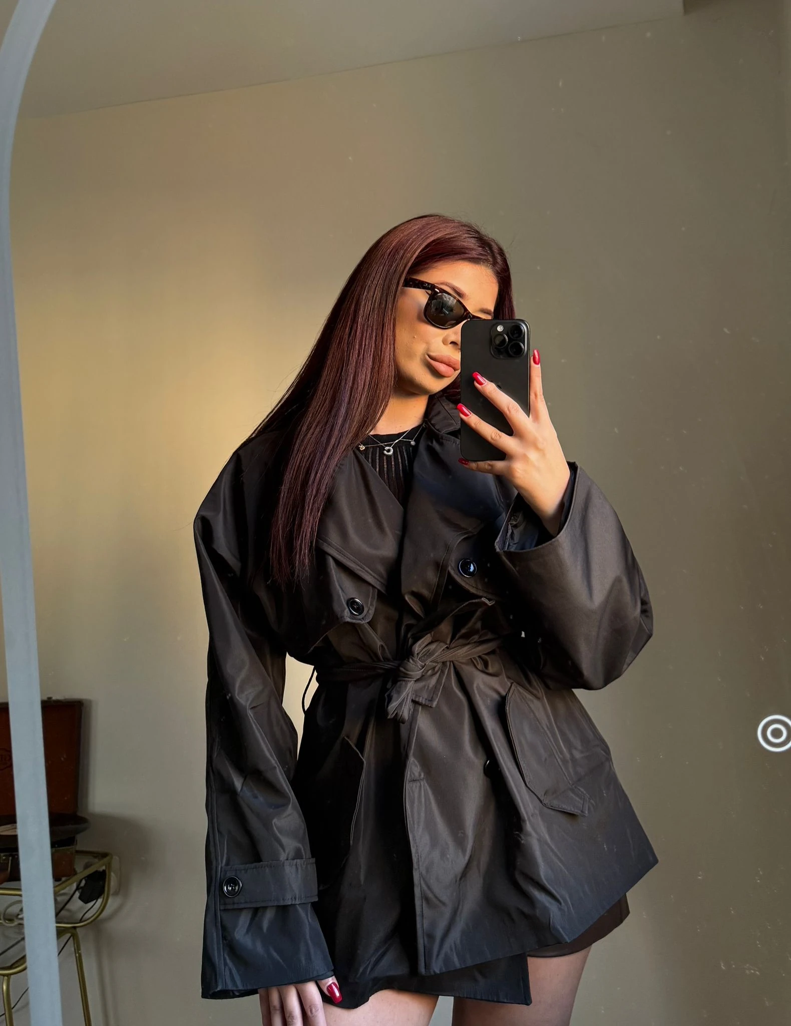 Trençkot Bağlama Detqylı