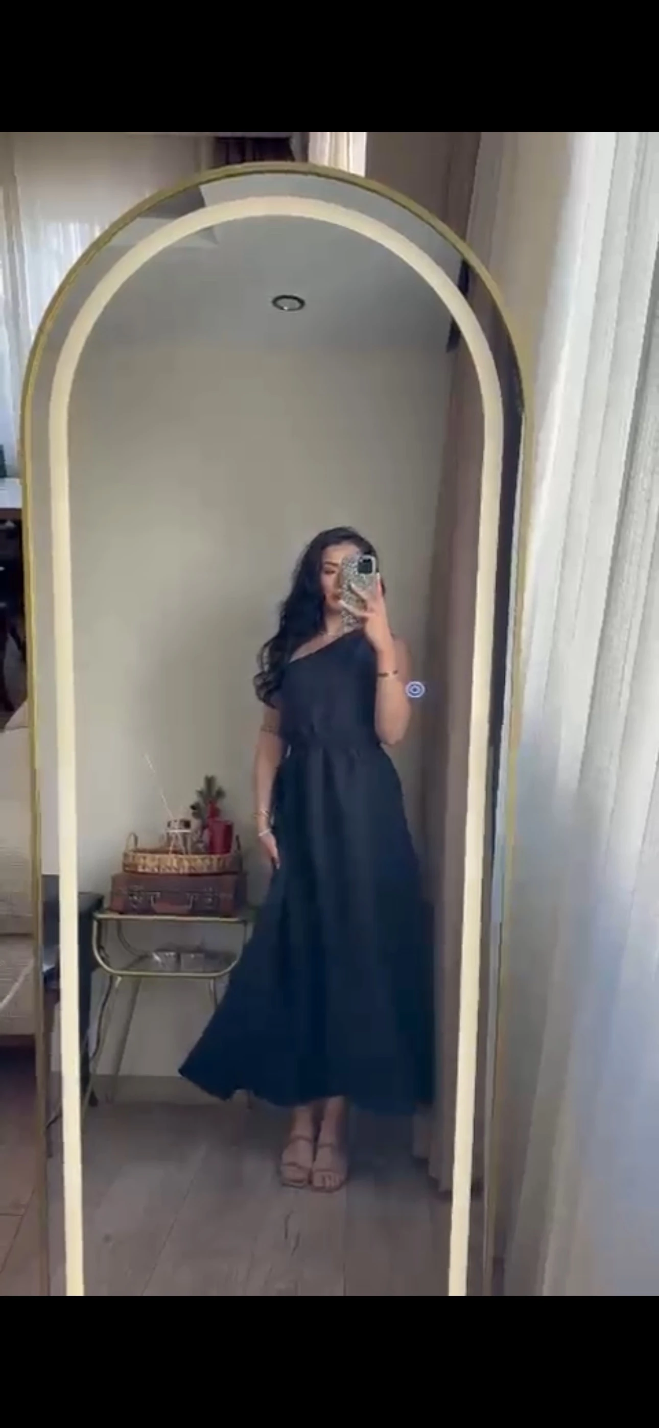 Quzu Tek Omuz Elbise