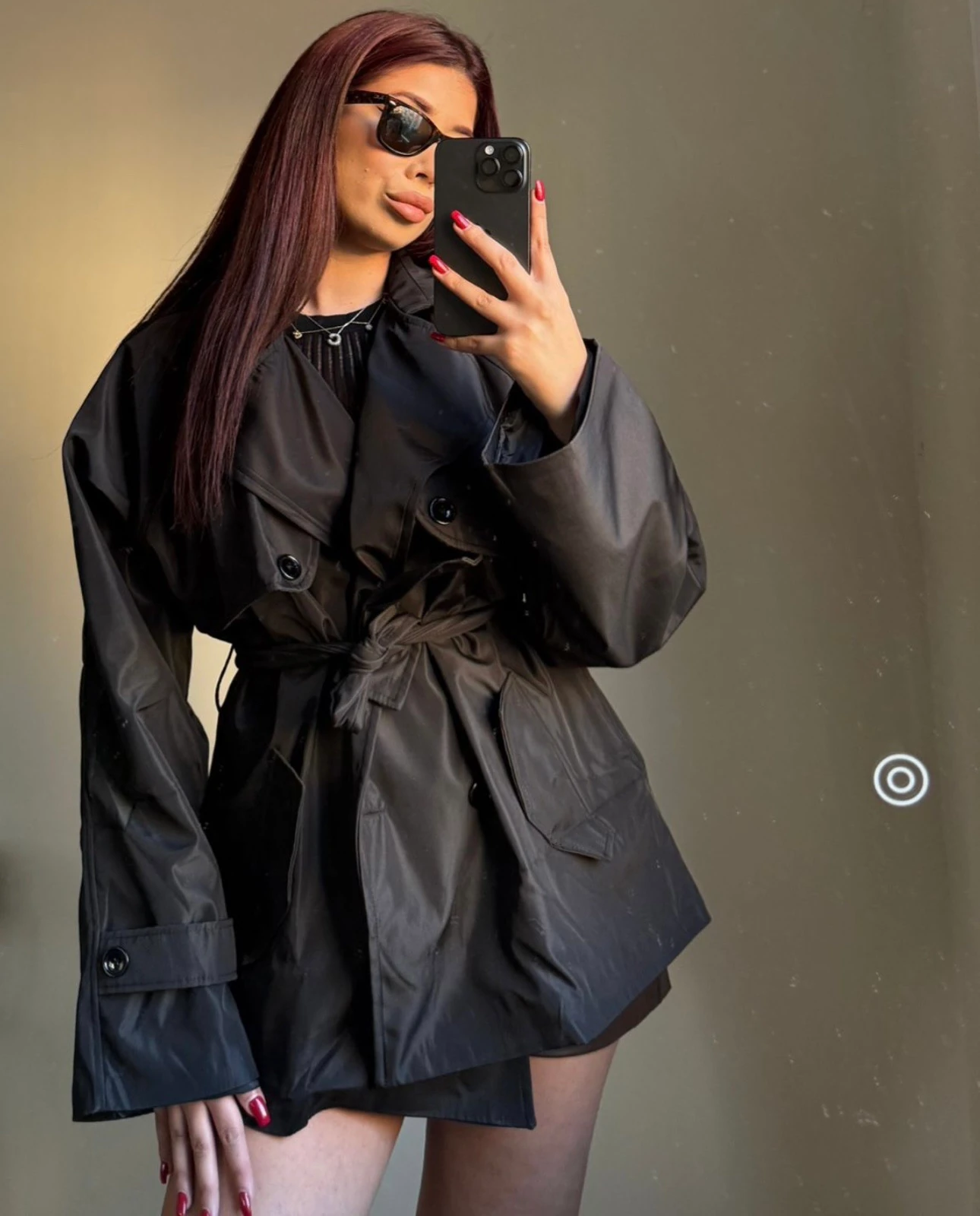 Trençkot Bağlama Detqylı