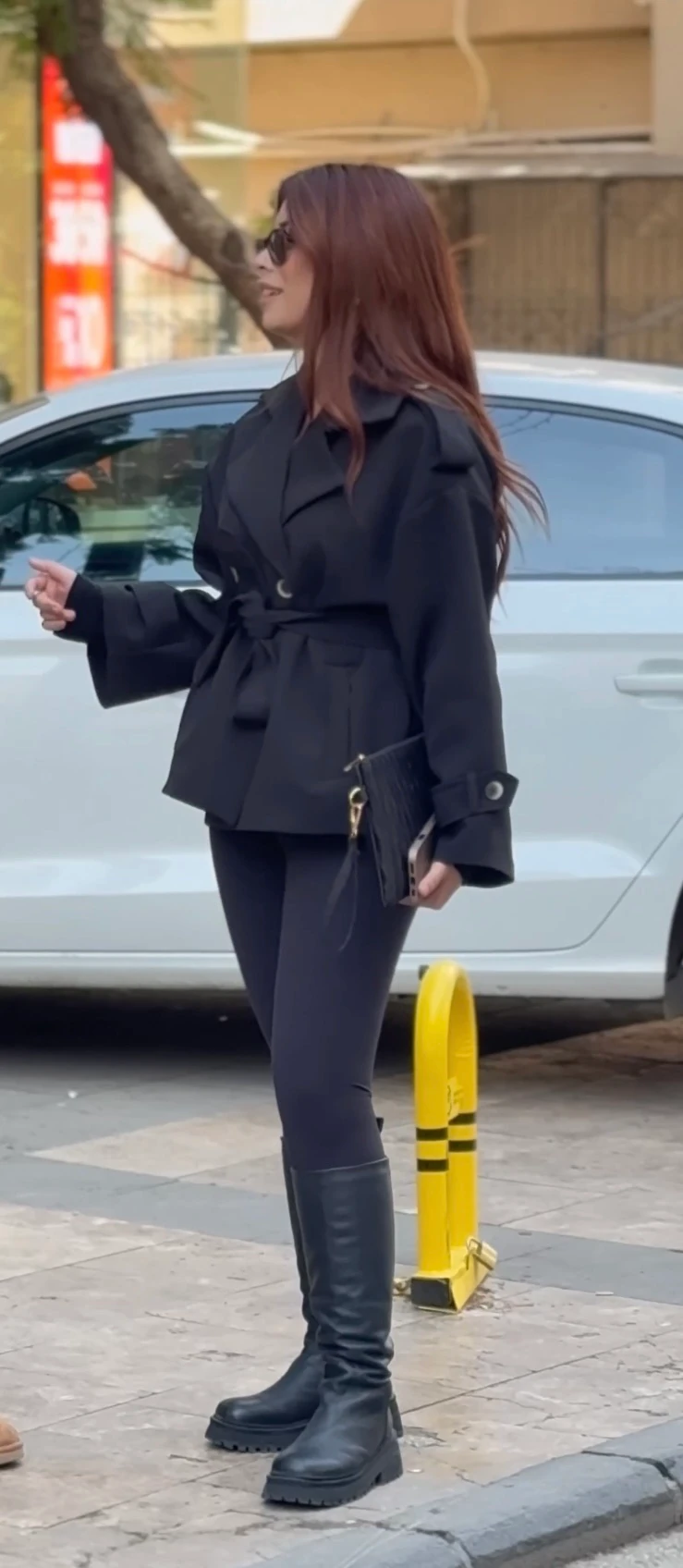 Bağlama Detaylı Trençkot 