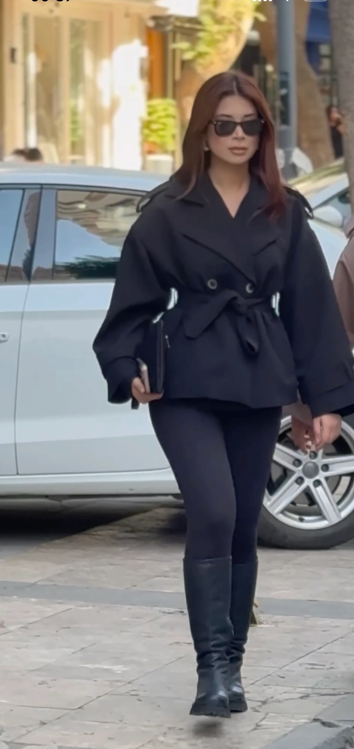 Bağlama Detaylı Trençkot 