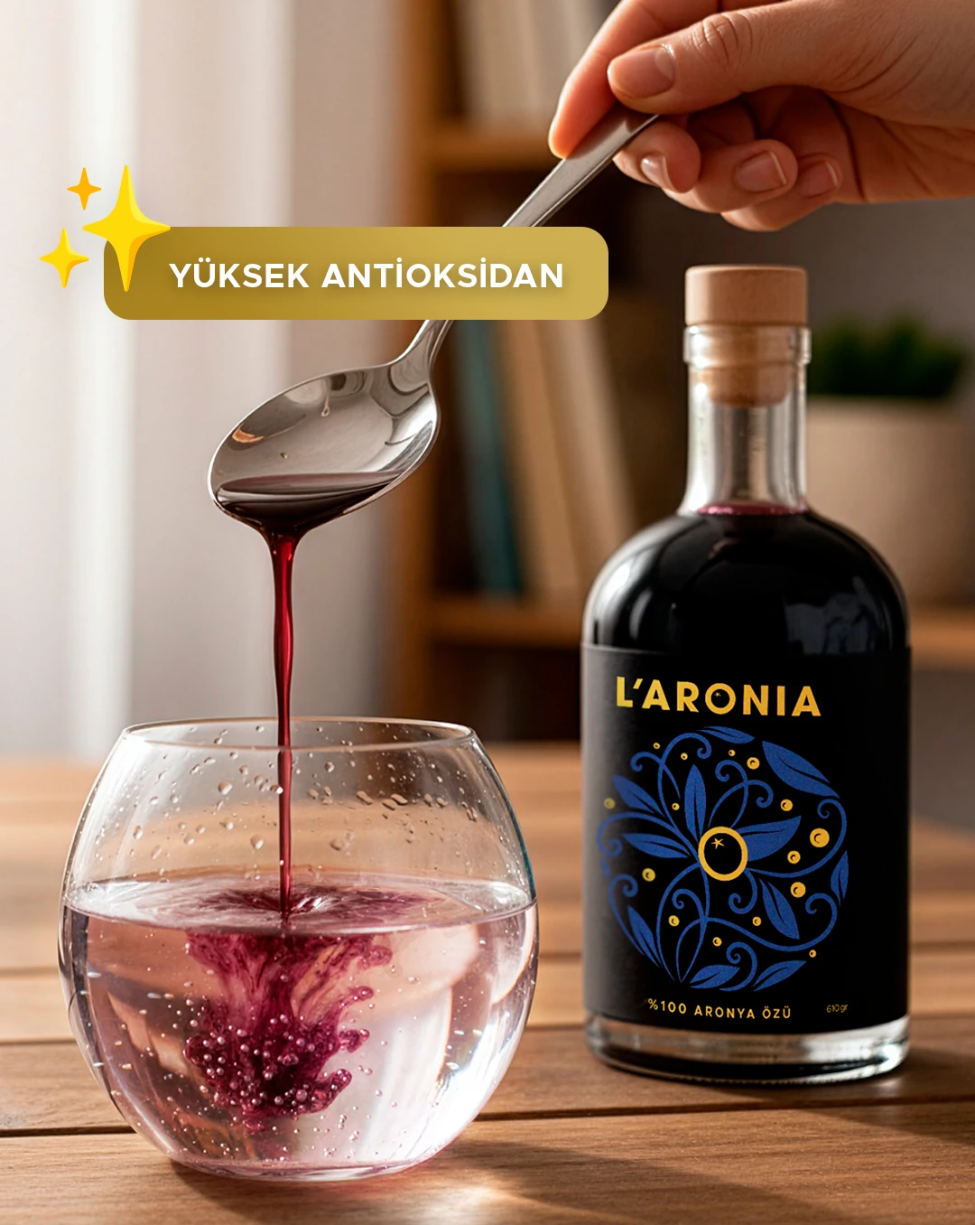 Doğal - %100 Aronya Özü - 610gr