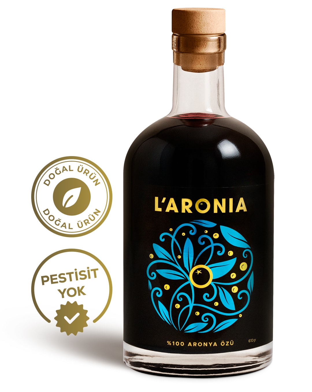 Doğal - %100 Aronya Özü - 610gr