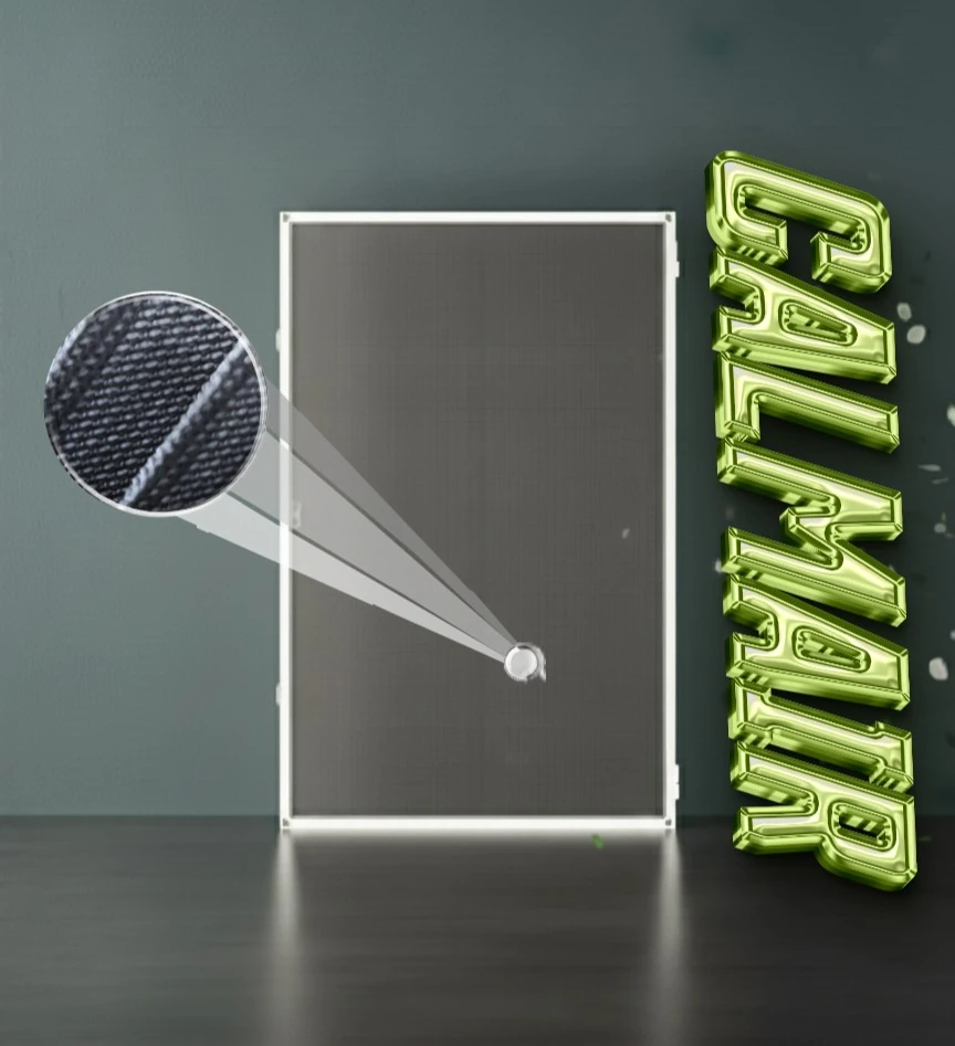 CalmAir Menteşeli Pencere Sineklik Sistemi – Anti-Polen Versiyon | Palace Aluminium - Beyaz Sineklik