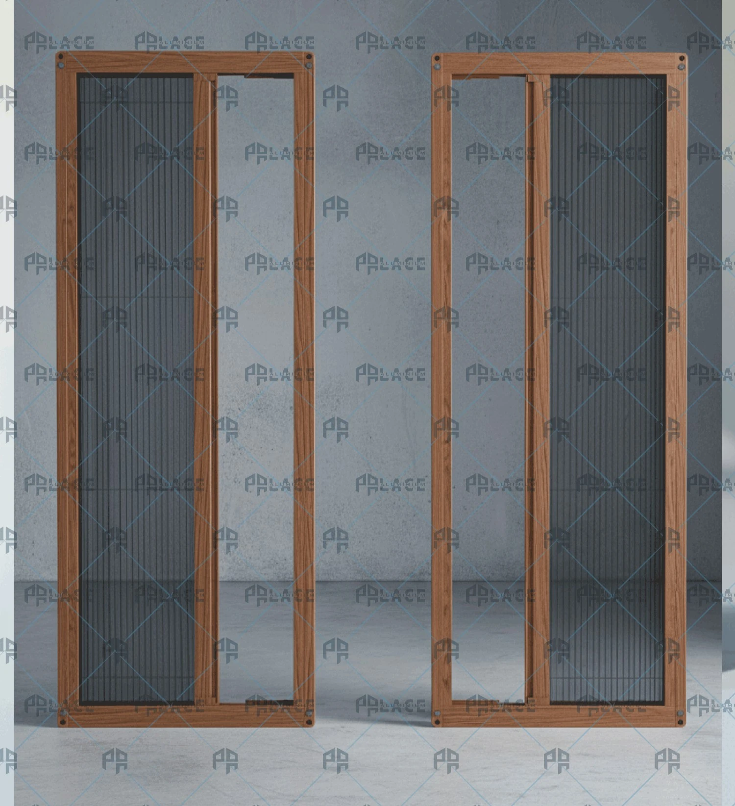 Sürgülü Katlı Sineklik Kapı - Ölçüye göre üretim - Maun Sineklik