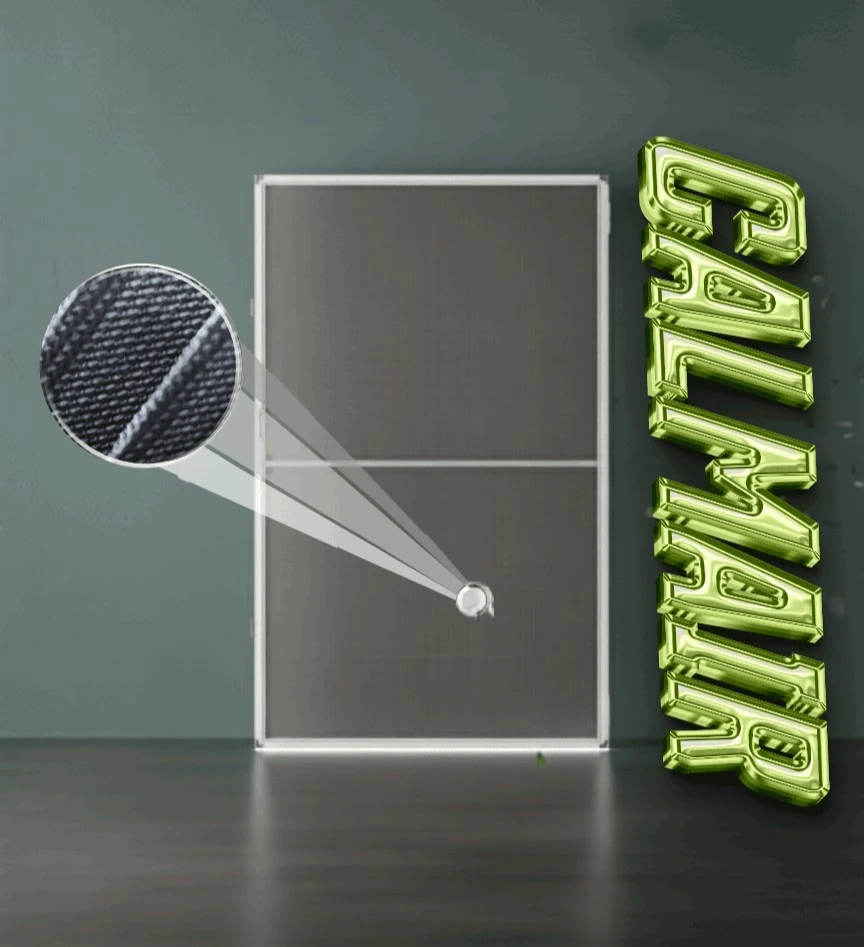 CalmAir Menteşeli Kapı Sineklik Sistemi – Anti-Polen Versiyon | Palace Aluminium - Beyaz Sineklik