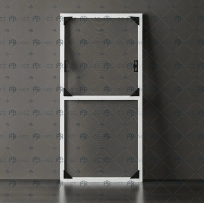 Sabit Tak-Çıkar Kapı Sineklik Sistemi - Beyaz Sineklik