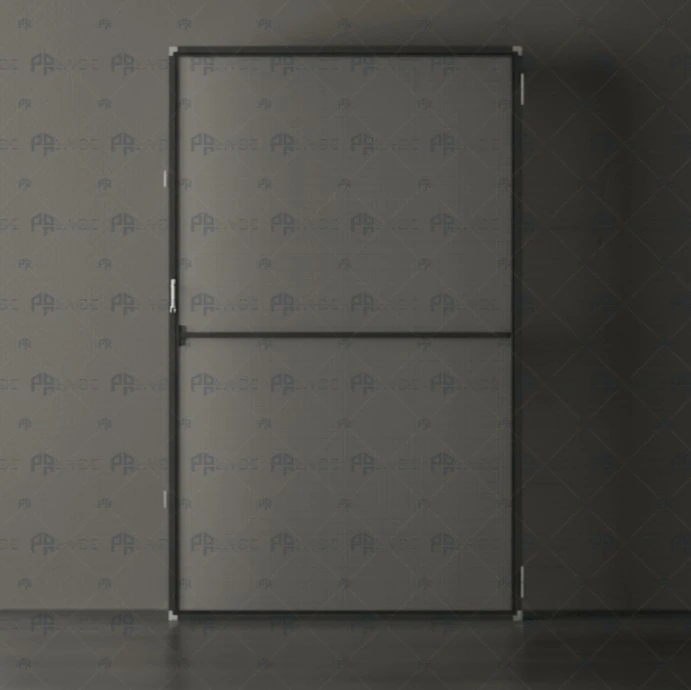 Menteşeli Kapı Sineklik Sistemi | Palace Aluminium - Antrasit Sineklik