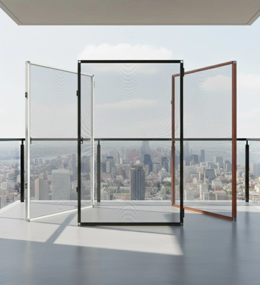 PawSafe Menteşeli Pencere Sineklik Sistemi – Kedi Dostu Tasarım | Palace Aluminium