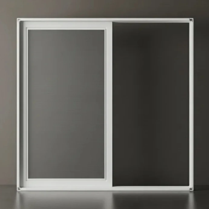 Tek Raylı Sürme Sineklik Sistemi – Cam Balkon Modeli | Palace Aluminium