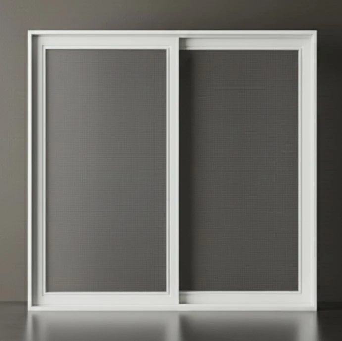 Çift Raylı Sürme Sineklik Sistemi – Pencere | Palace Aluminium