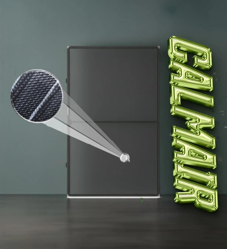 CalmAir Menteşeli Kapı Sineklik Sistemi – Anti-Polen Versiyon | Palace Aluminium - Antrasit Sineklik