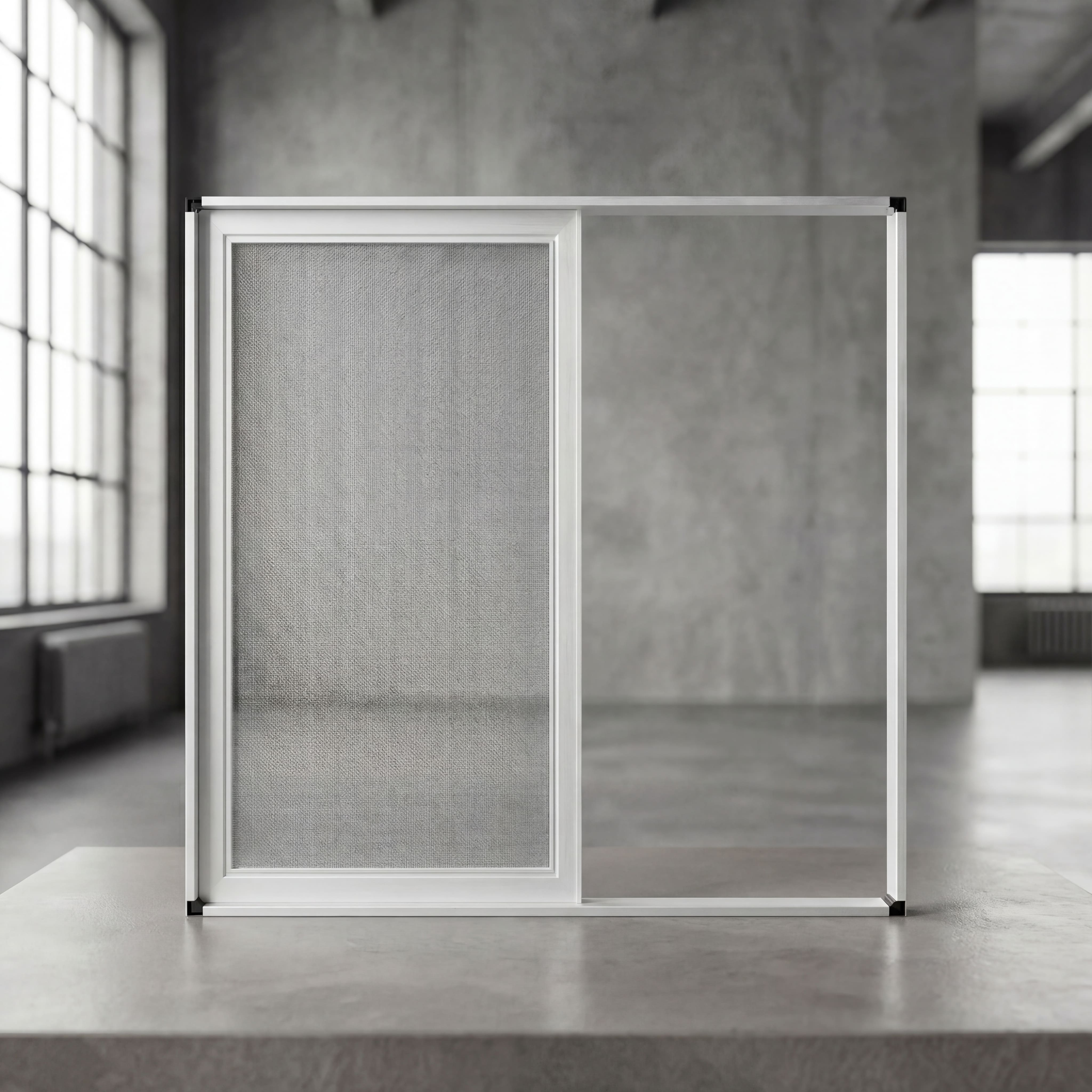 Novalux Premium Sürme Sineklik — Pencere (Tek Kanat) - Beyaz Sineklik