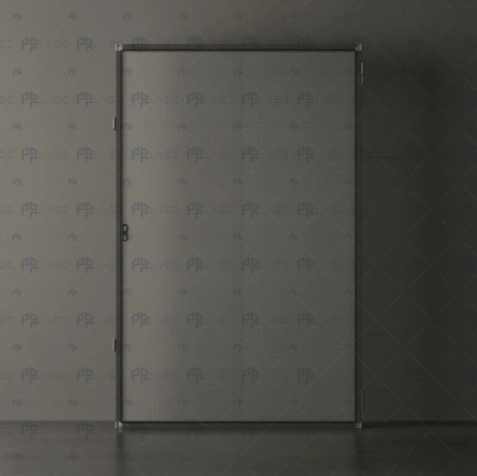 Menteşeli Pencere Sineklik Sistemi | Palace Aluminium - Antrasit Sineklik