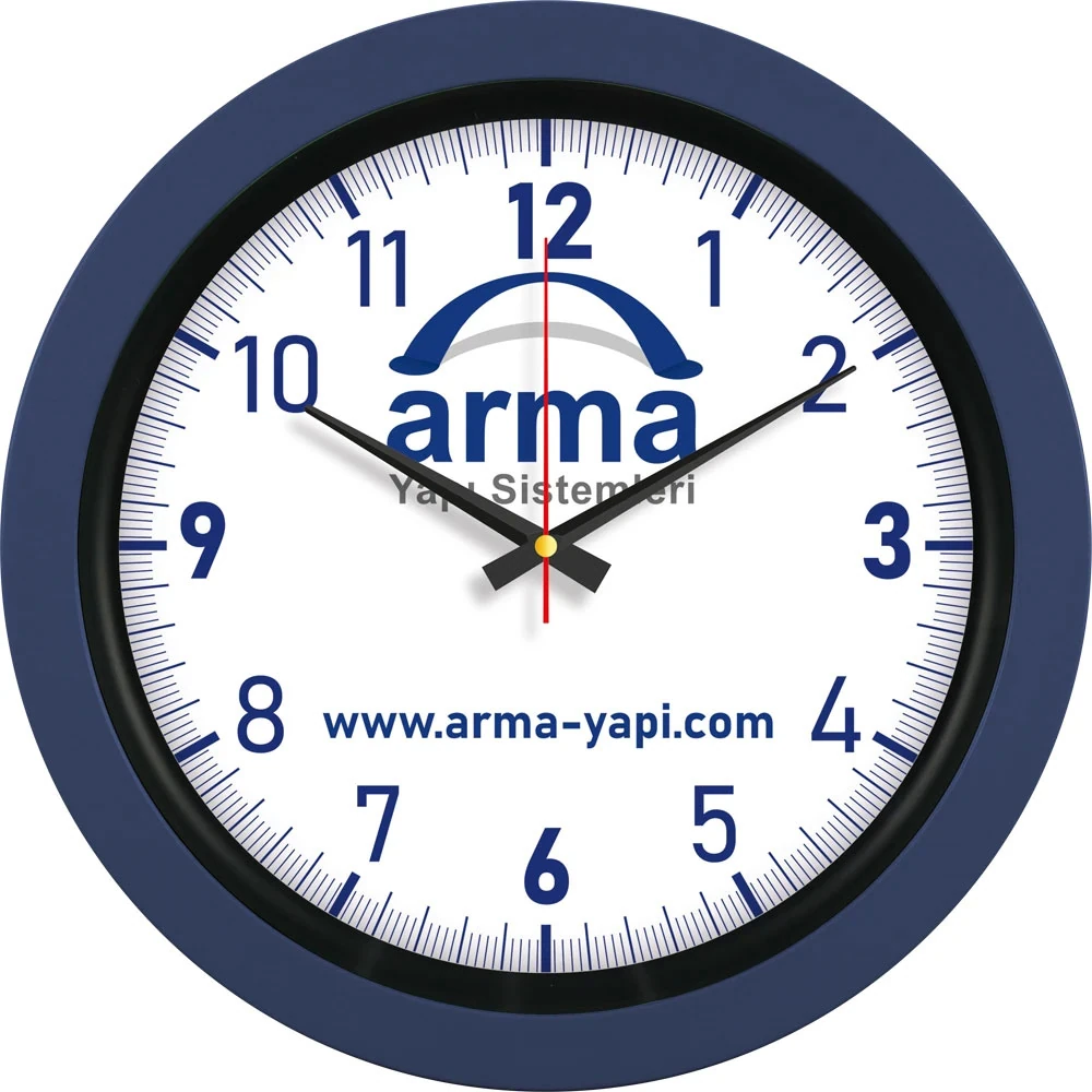 V30-346-L Plastik Duvar Saati