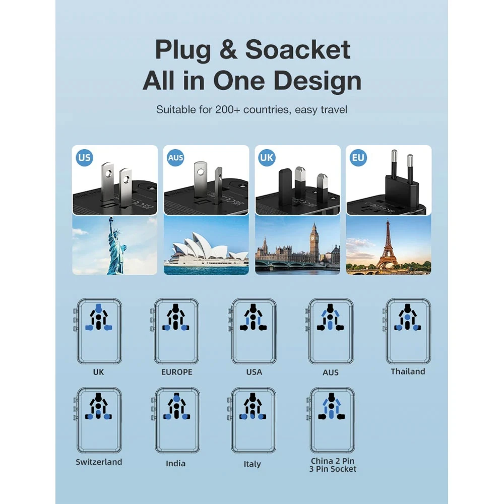 ADP-15 Seyahat Şarj Adaptörü