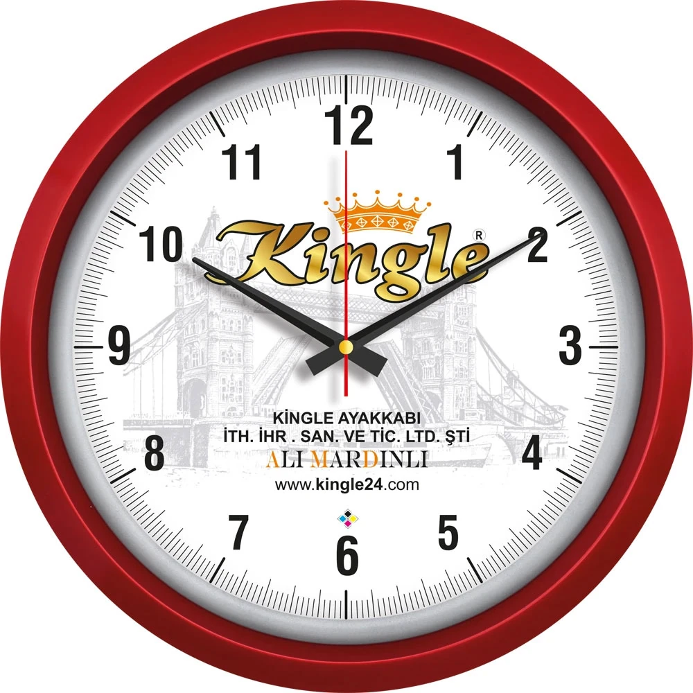 V30-551-K Plastik Duvar Saati