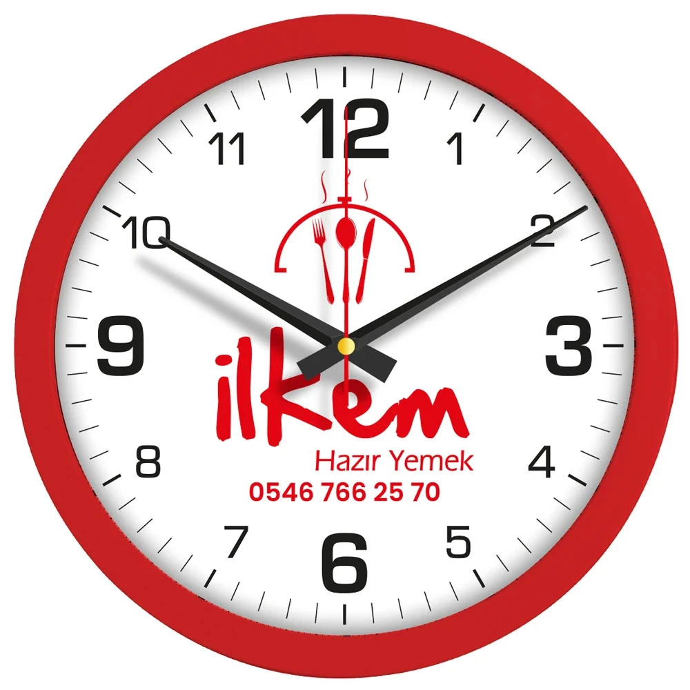 V30-333-K Plastik Duvar Saati