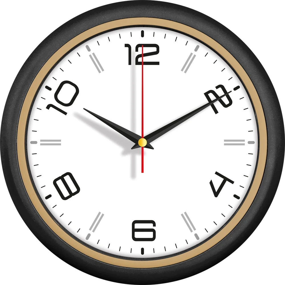 V30-510-S Plastik Duvar Saati