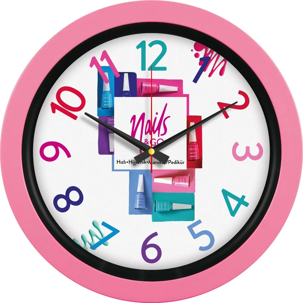 V30-346-PM Plastik Duvar Saati