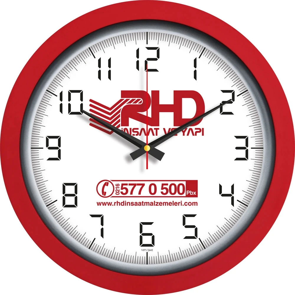 V30-546-K Plastik Duvar Saati
