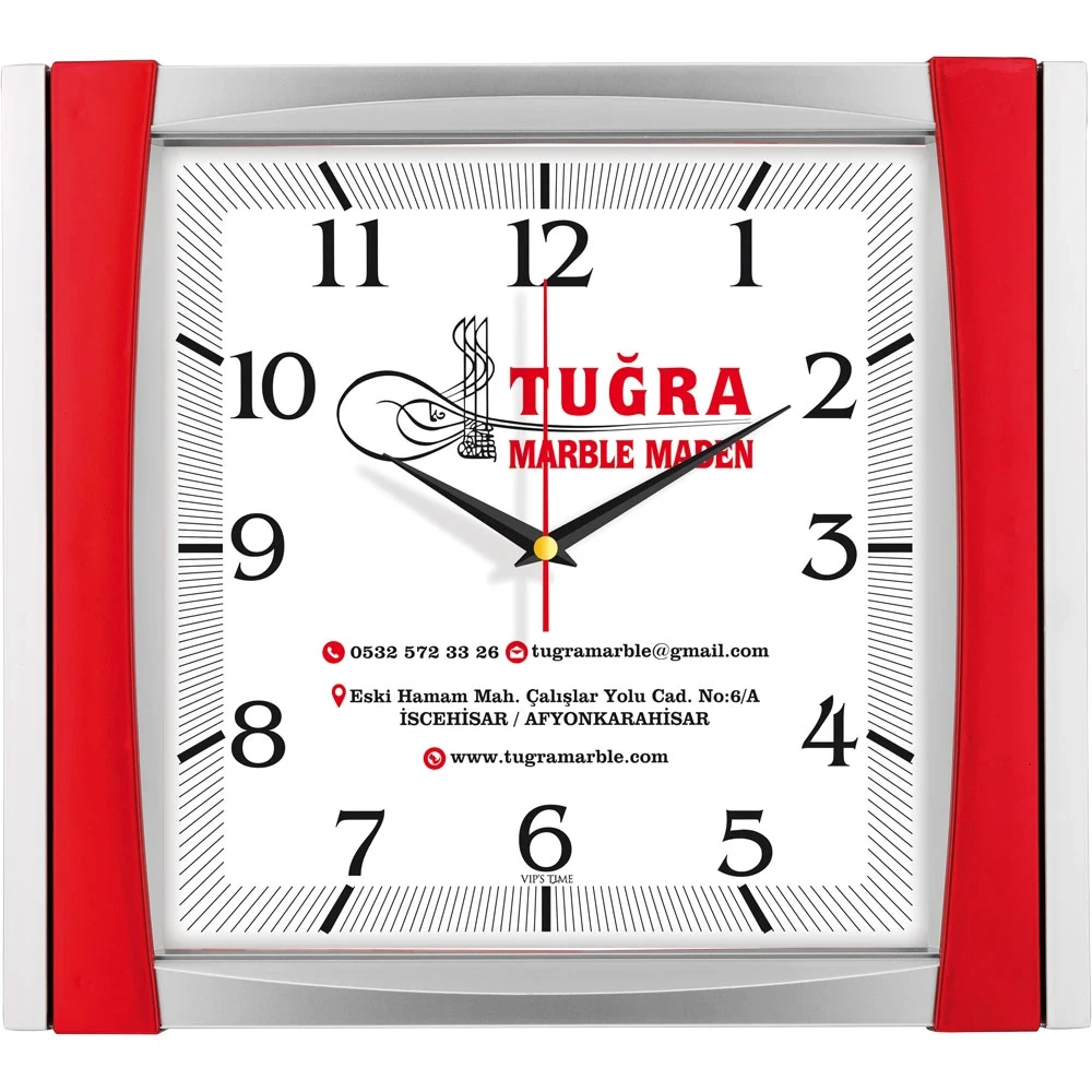 V30-515-K Plastik Duvar Saati