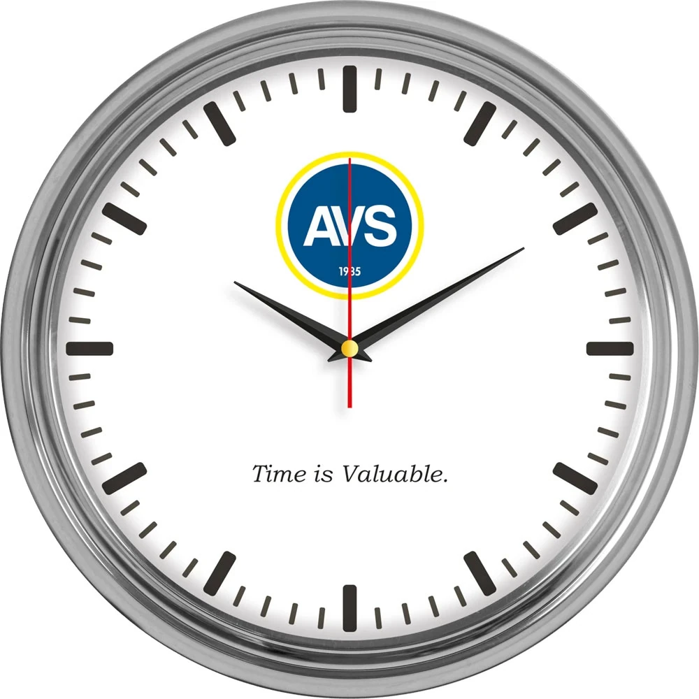 V30-960-B Metal Duvar Saati