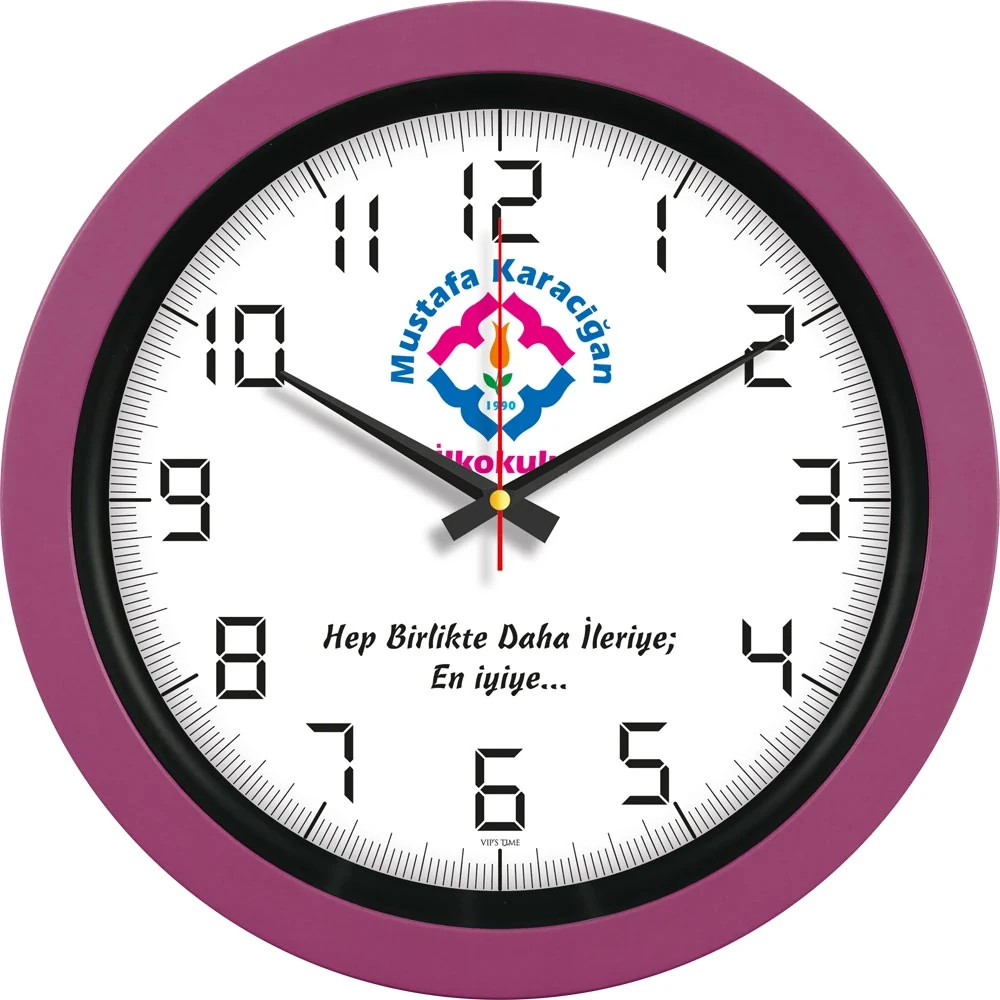 V30-346-FSY Plastik Duvar Saati