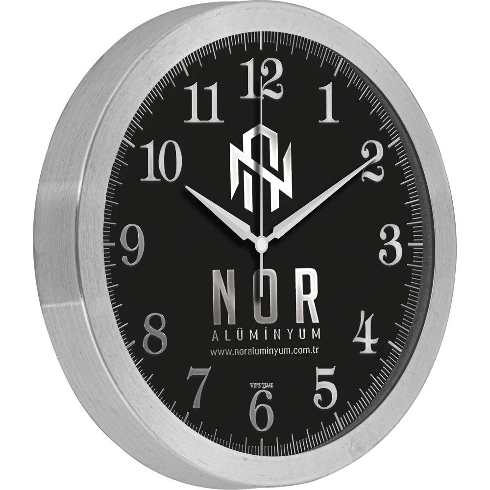 V30-985-GV Alüminyum Duvar Saati