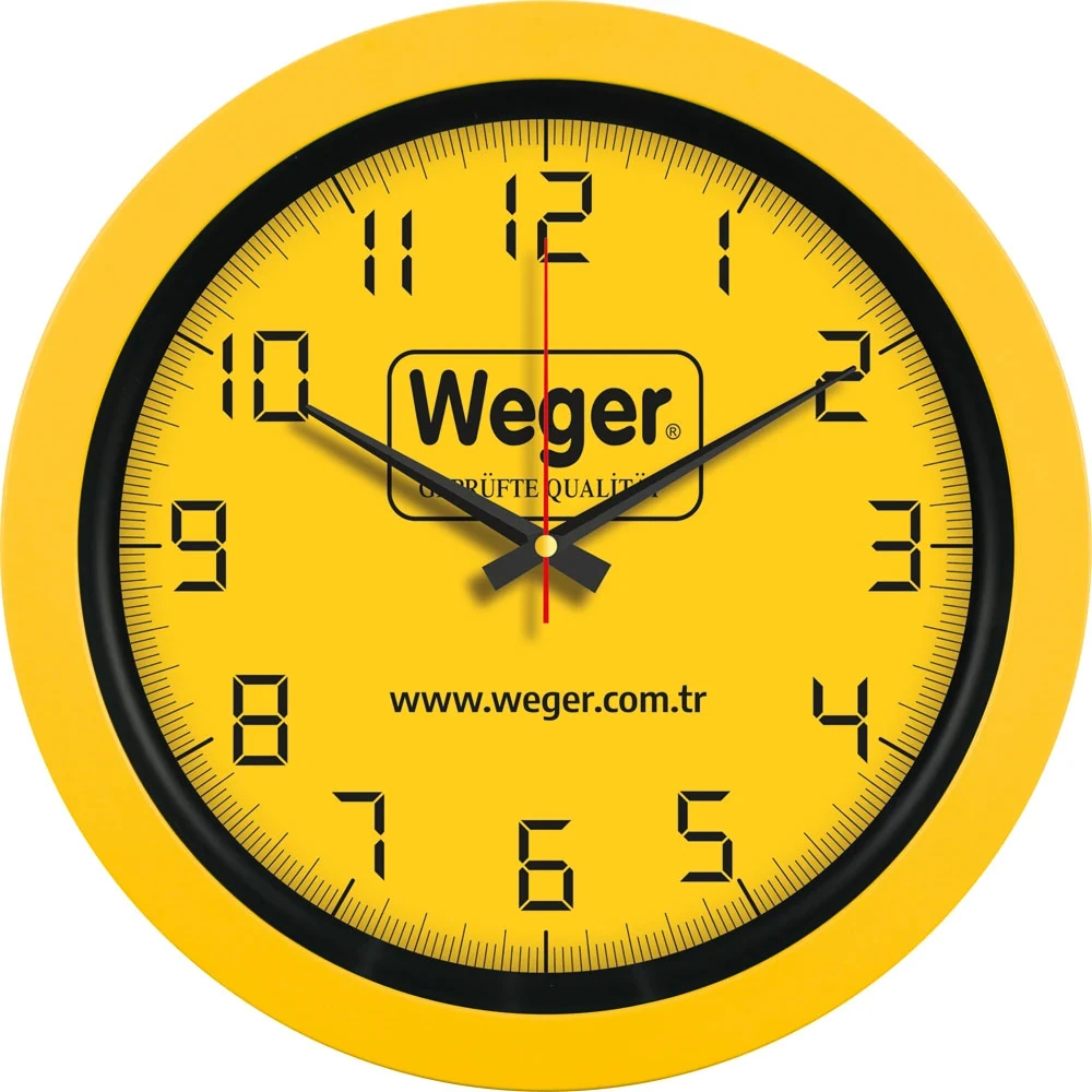 V30-346-SR Plastik Duvar Saati