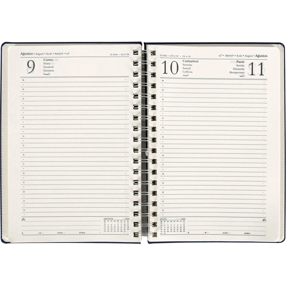 Moda-TRK Spiralli Günlük Ajanda