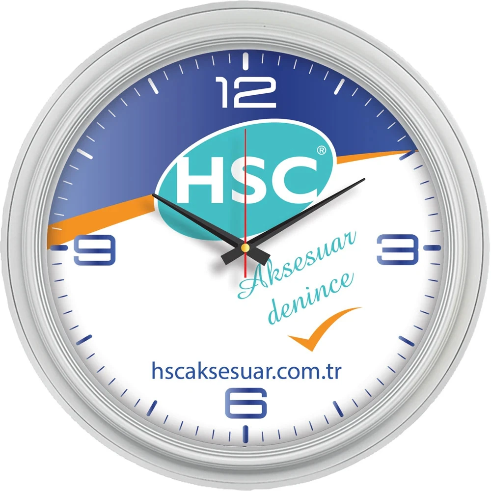 V30-504-G Plastik Duvar Saati