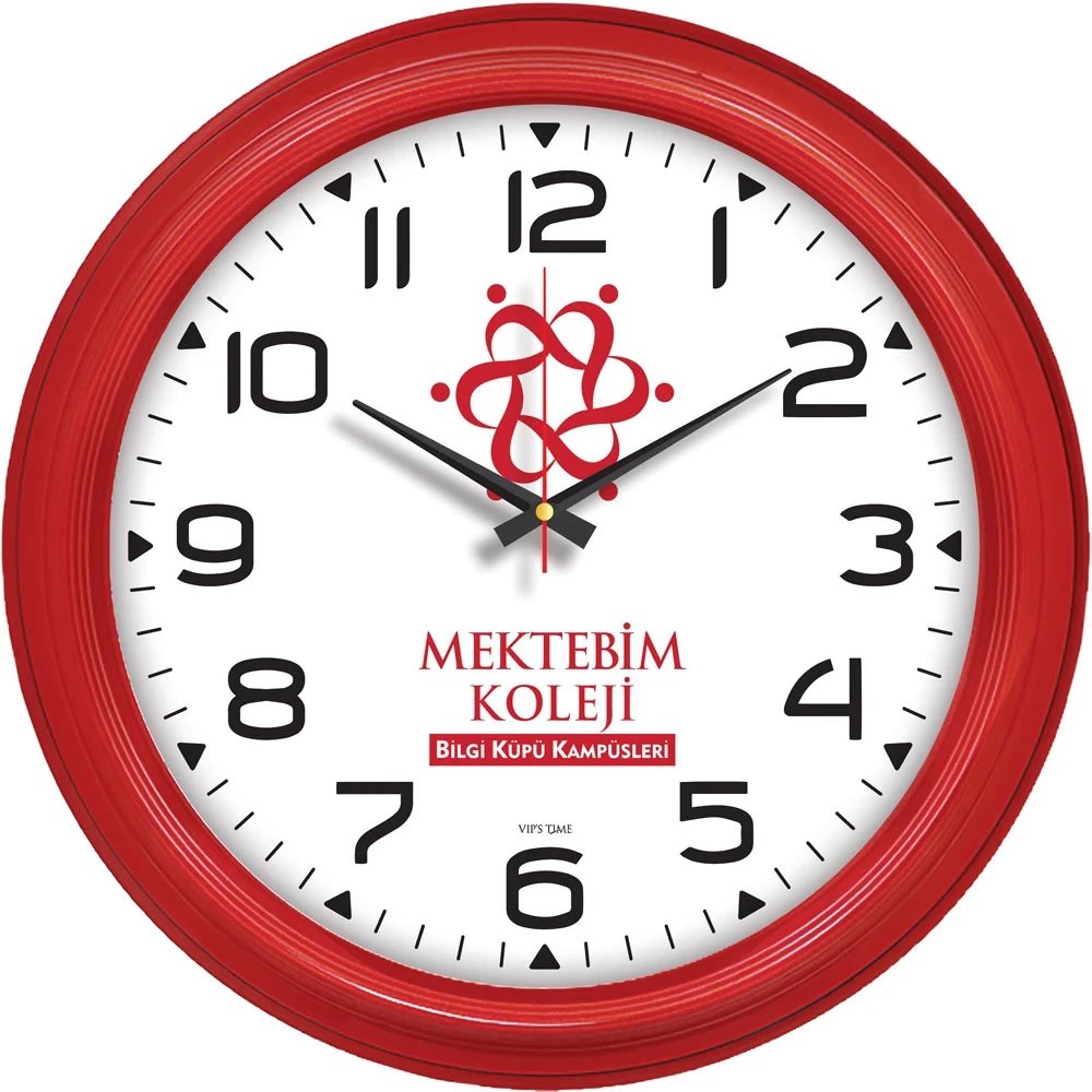 V30-504-K Plastik Duvar Saati
