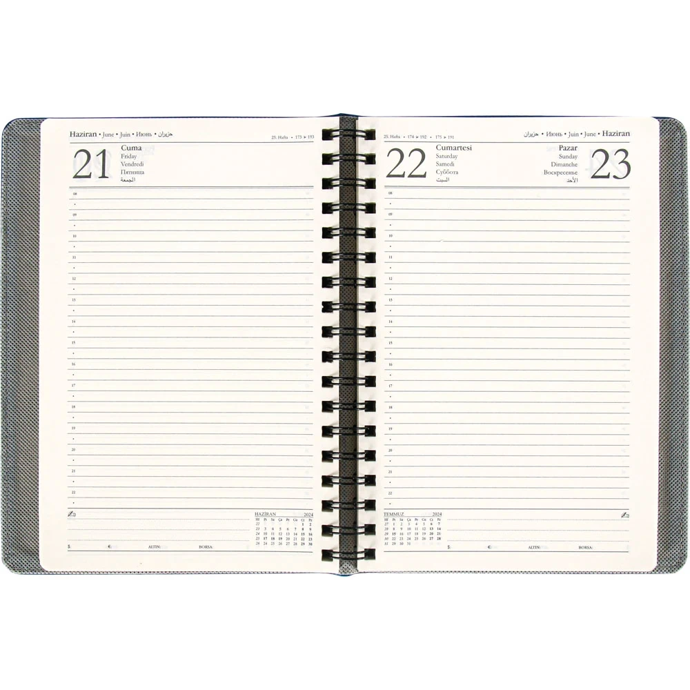 Şekerpınar-S Gizli Spiralli Günlük Ajanda