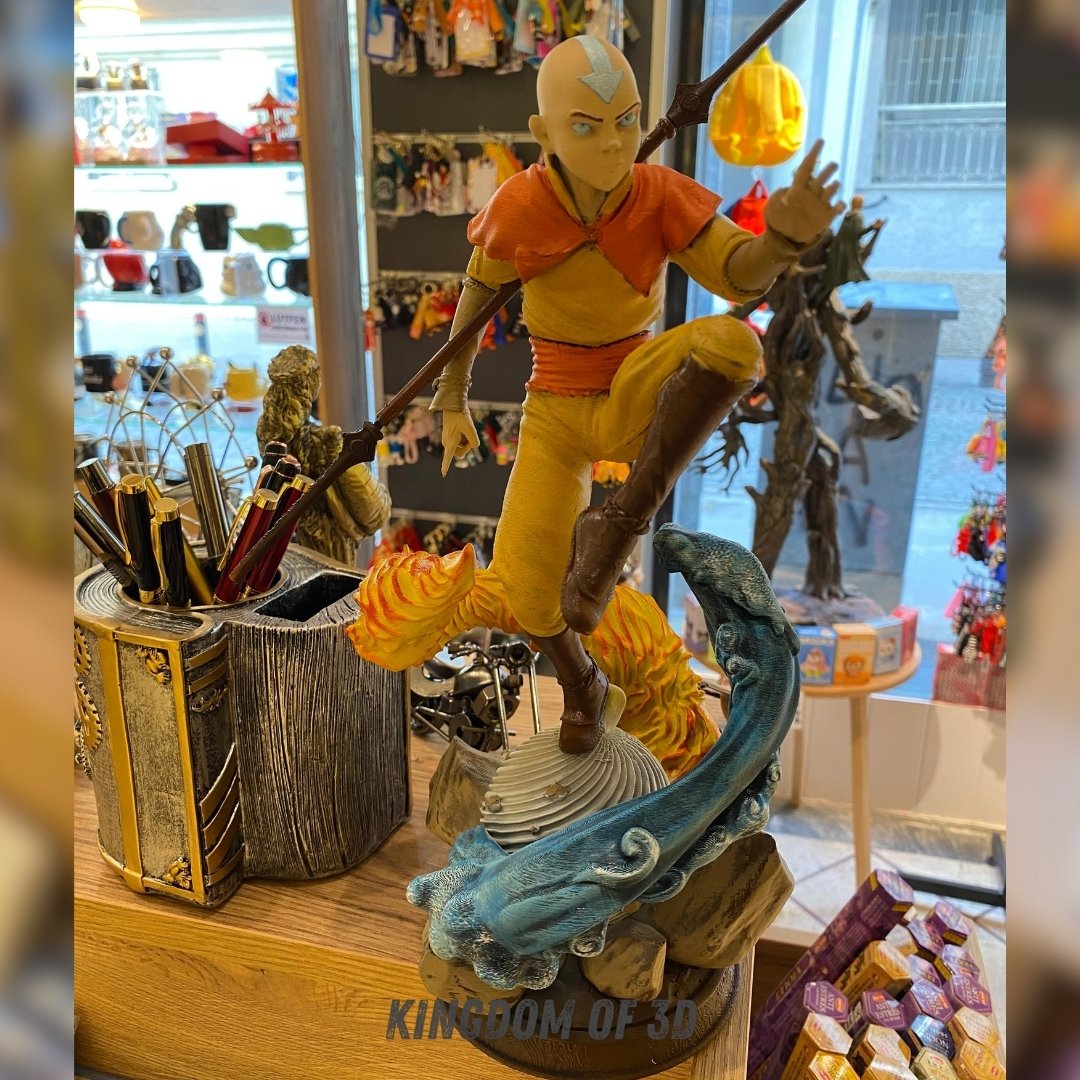 Avatar Aang Figürü, Avatar Heykel