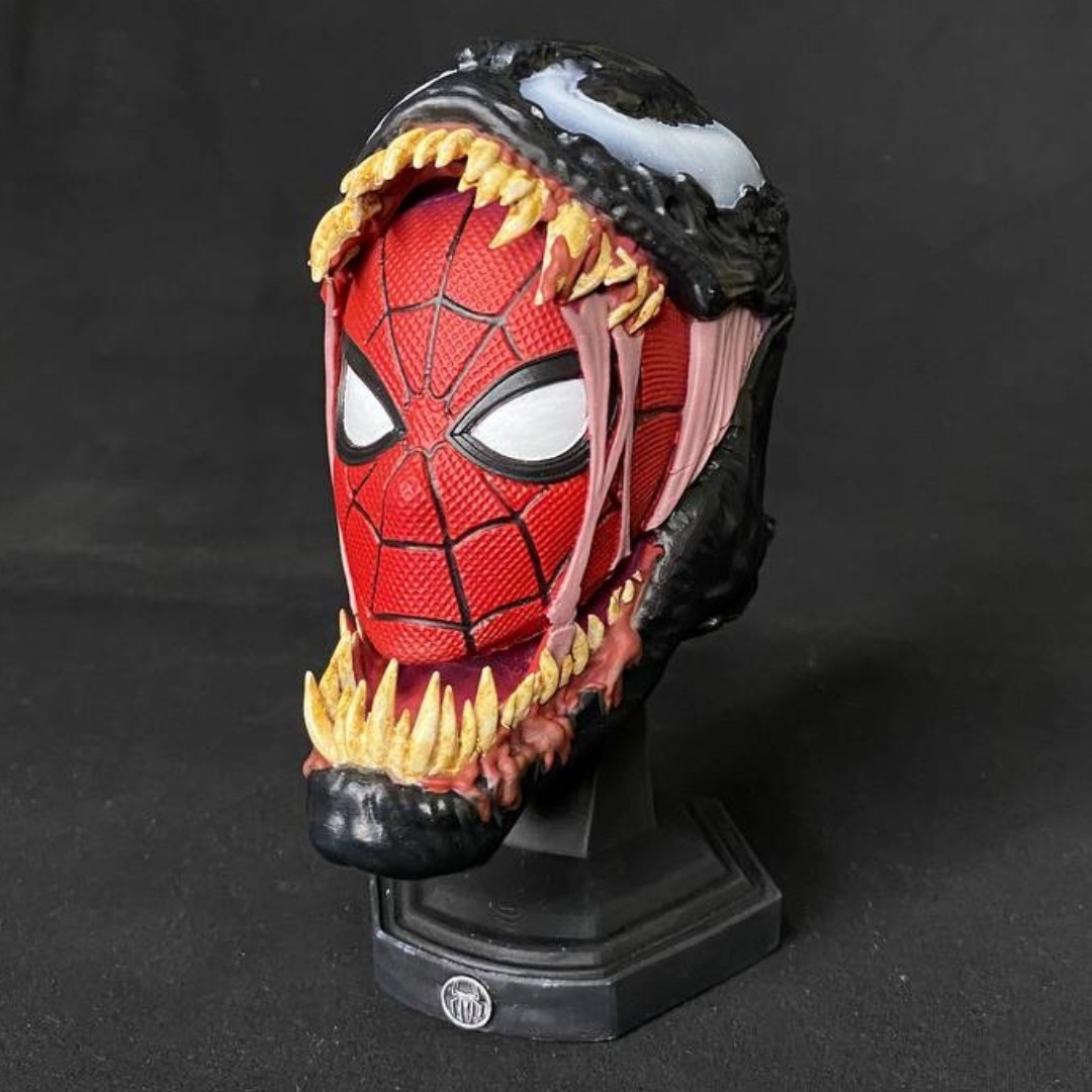 Venom/Spiderman Büst, Venom Figür, Marvel Figür